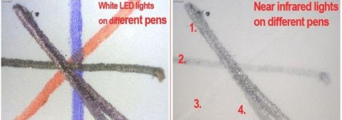 Microscopie cu iluminare UV, IR sau fluorescenta